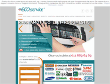 Tablet Screenshot of elettrodomestici-torino.it